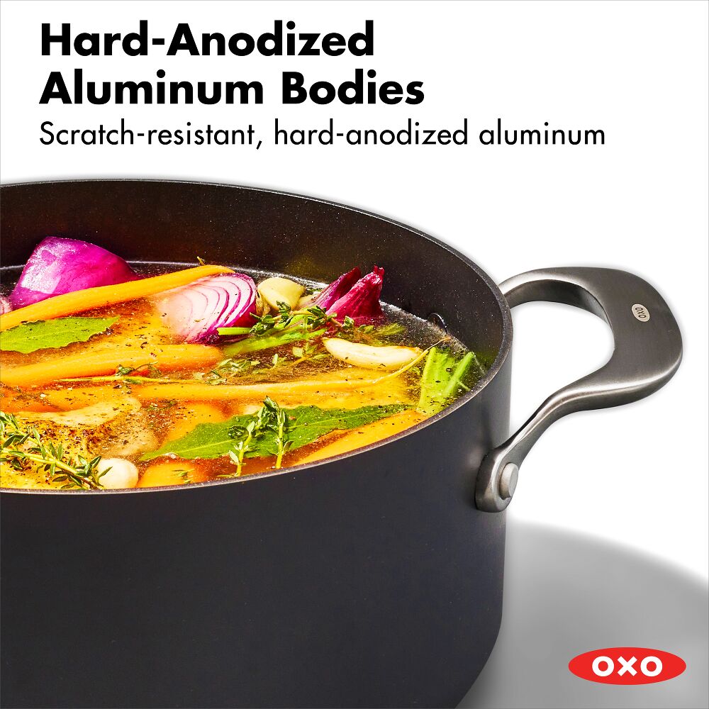Ceramic Professional Non-Stick 5QT Stock Pot with Lid K8