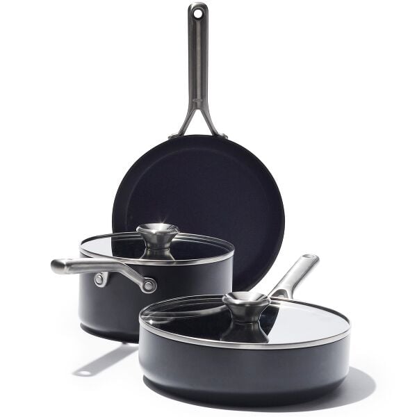 OXO Ceramic Professional Non-Stick 5-Piece Cookware Set D6