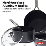 OXO Ceramic Professional Non-Stick 5-Piece Cookware Set D6