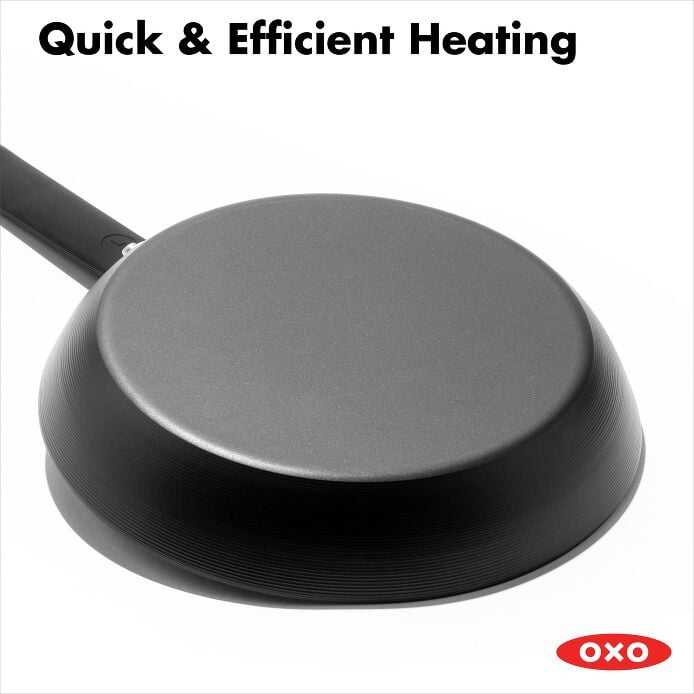 Carbon Steel Obsidian Series 10-Inch Frypan with Silicone Sleeve V1