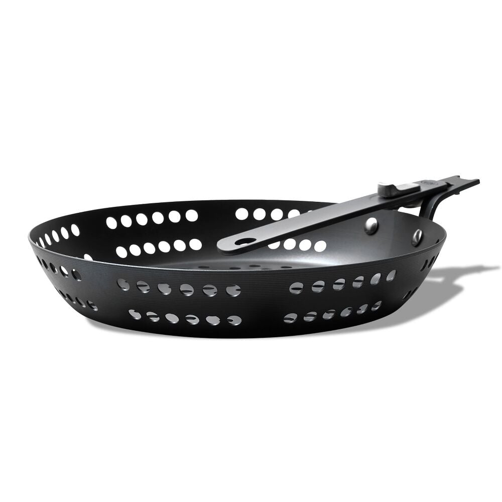 Outdoor 10" Perforated Carbon Steel Pan J5