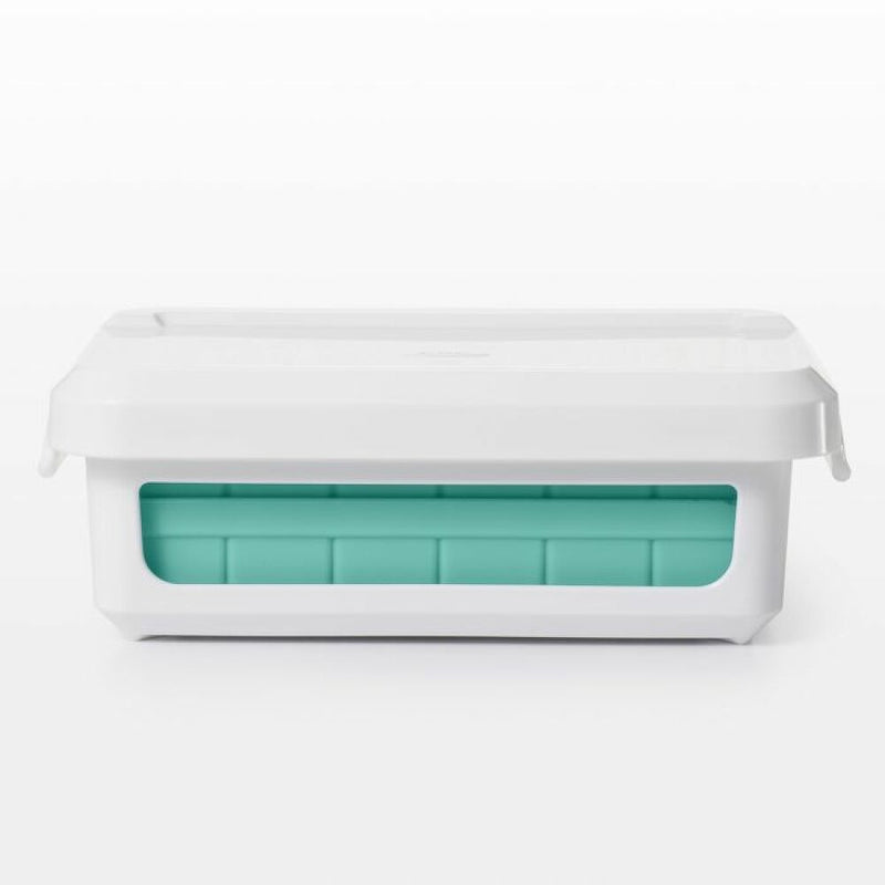 Covered Silicone Ice Cube Tray-Cocktail Cubes L4