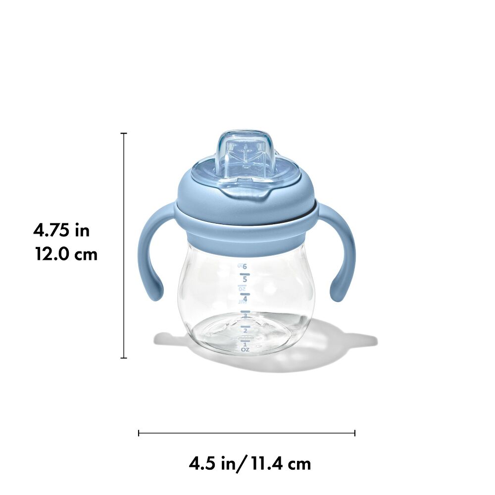 Transitions 6 Oz Soft Spout Sippy Cup with Removable Handles R0