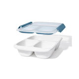Prep & Go 4.1-Cup Divided Container - Ocean Blue B7