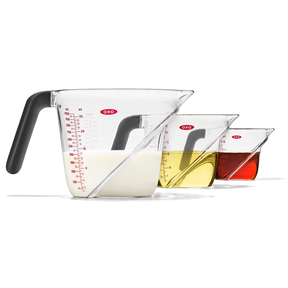 3 Piece Angled Measuring Cup Set W0