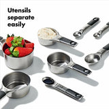 Stainless Steel Measuring Cups and Spoons Set N3