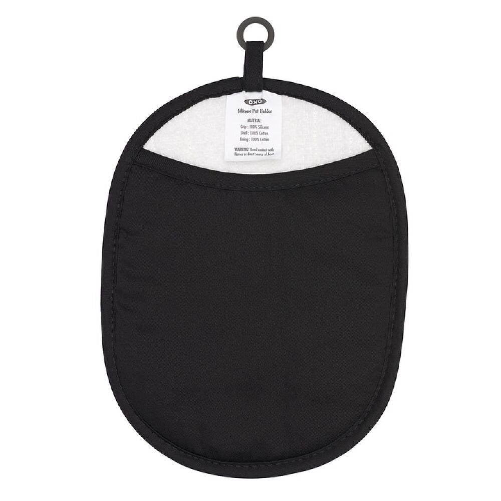 Silicone Pot Holder - Black X4