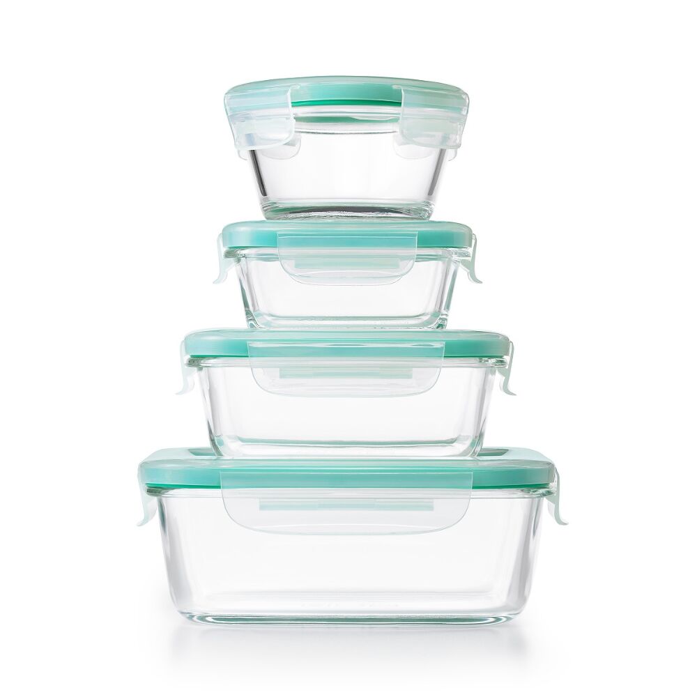 OXO Good Grips 12 Piece Smart Seal Glass Container Set V5