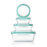 OXO Good Grips 12 Piece Smart Seal Glass Container Set V5