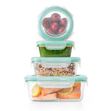 OXO Good Grips 12 Piece Smart Seal Glass Container Set V5
