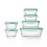 OXO Good Grips 12 Piece Smart Seal Glass Container Set V5