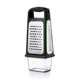 Etched Box Grater With Removable Zester U5