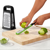 Etched Box Grater With Removable Zester U5