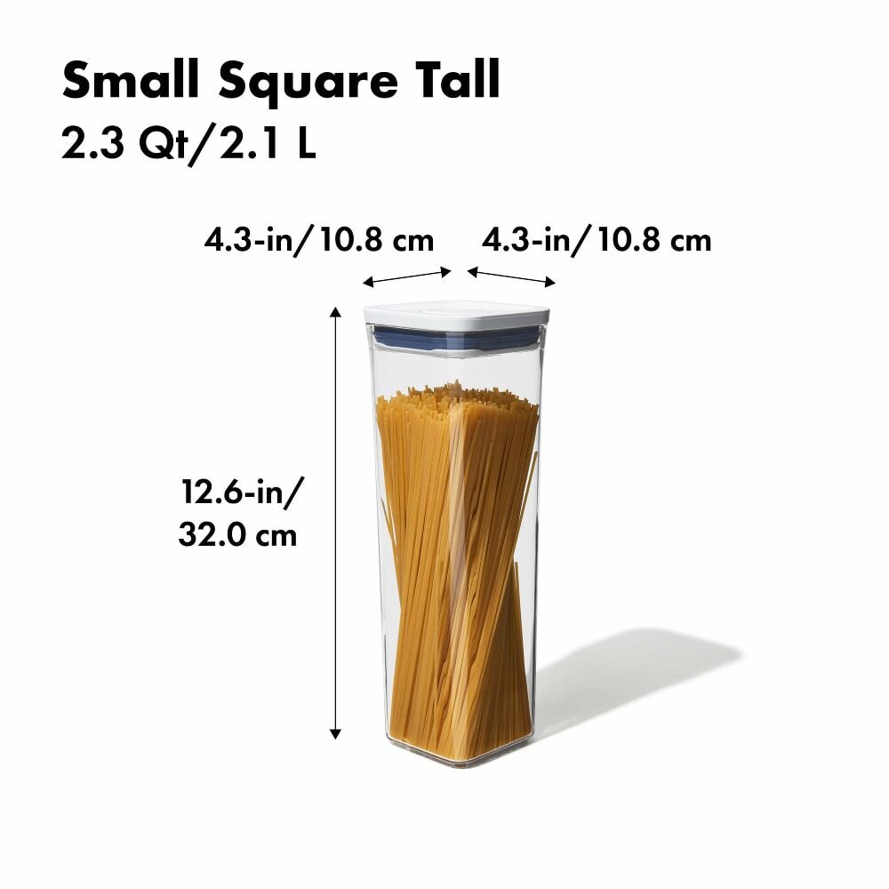 POP Container - Small Square Tall (2.3 Qt.) V4
