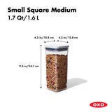 POP Container - Small Square Medium (1.7 Qt.) Z1