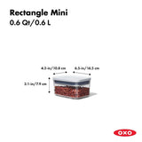 POP Container - Rectangle Mini (0.6 Qt.) I0