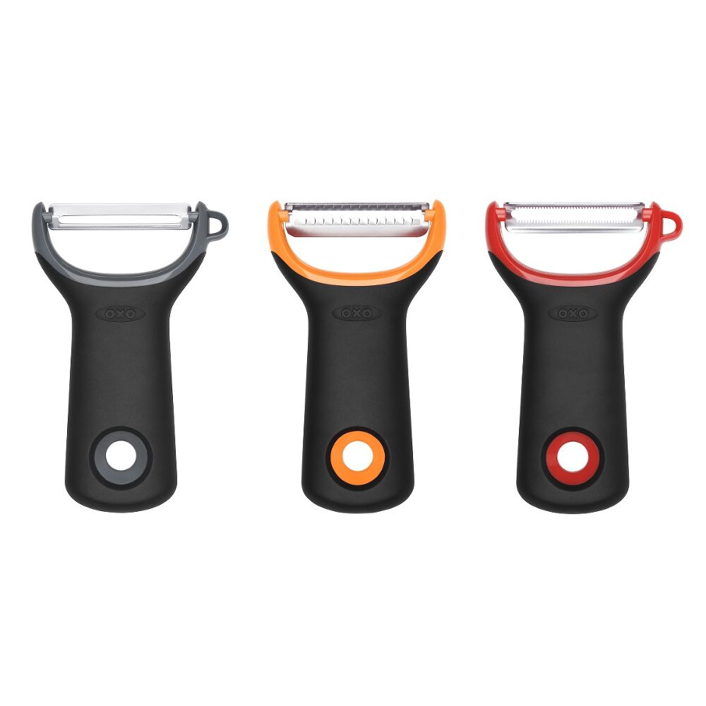 3-Piece Prep Peeler Set, Assorted Blades P5