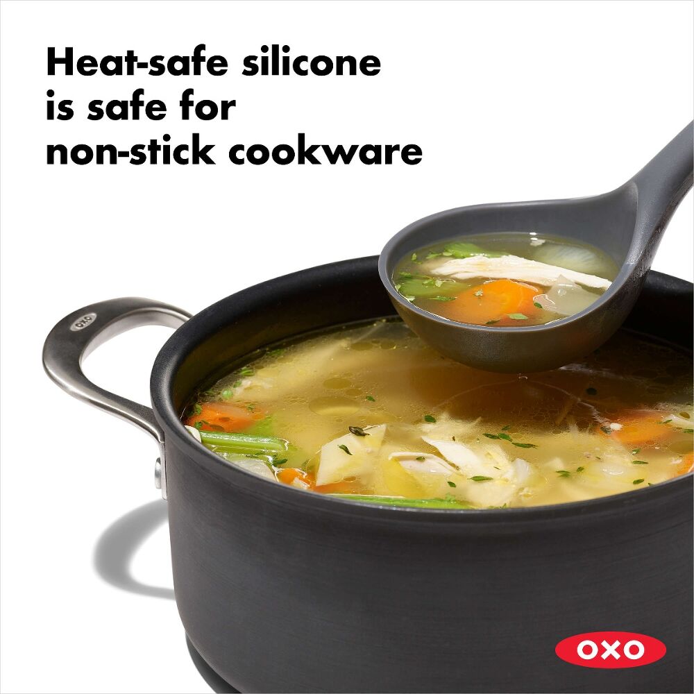 Silicone Everyday Flexible Ladle D9