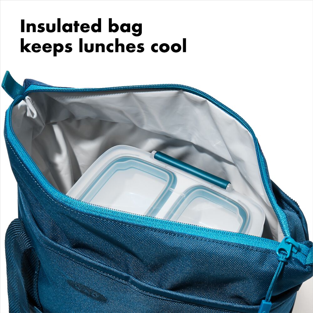 Prep & Go Insulated Lunch Tote O2