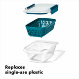 Prep & Go Container with Colander Z5