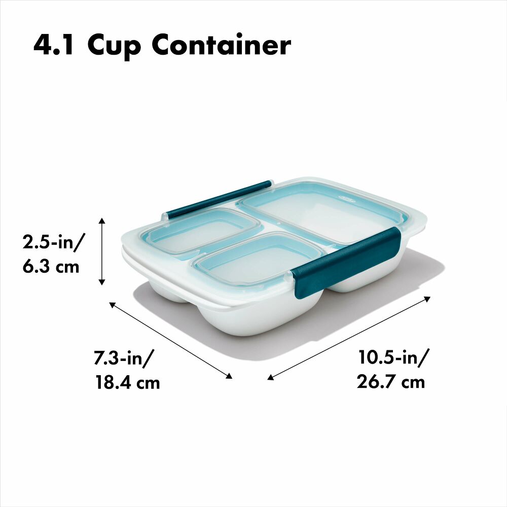 Prep & Go 4.1-Cup Divided Container K5