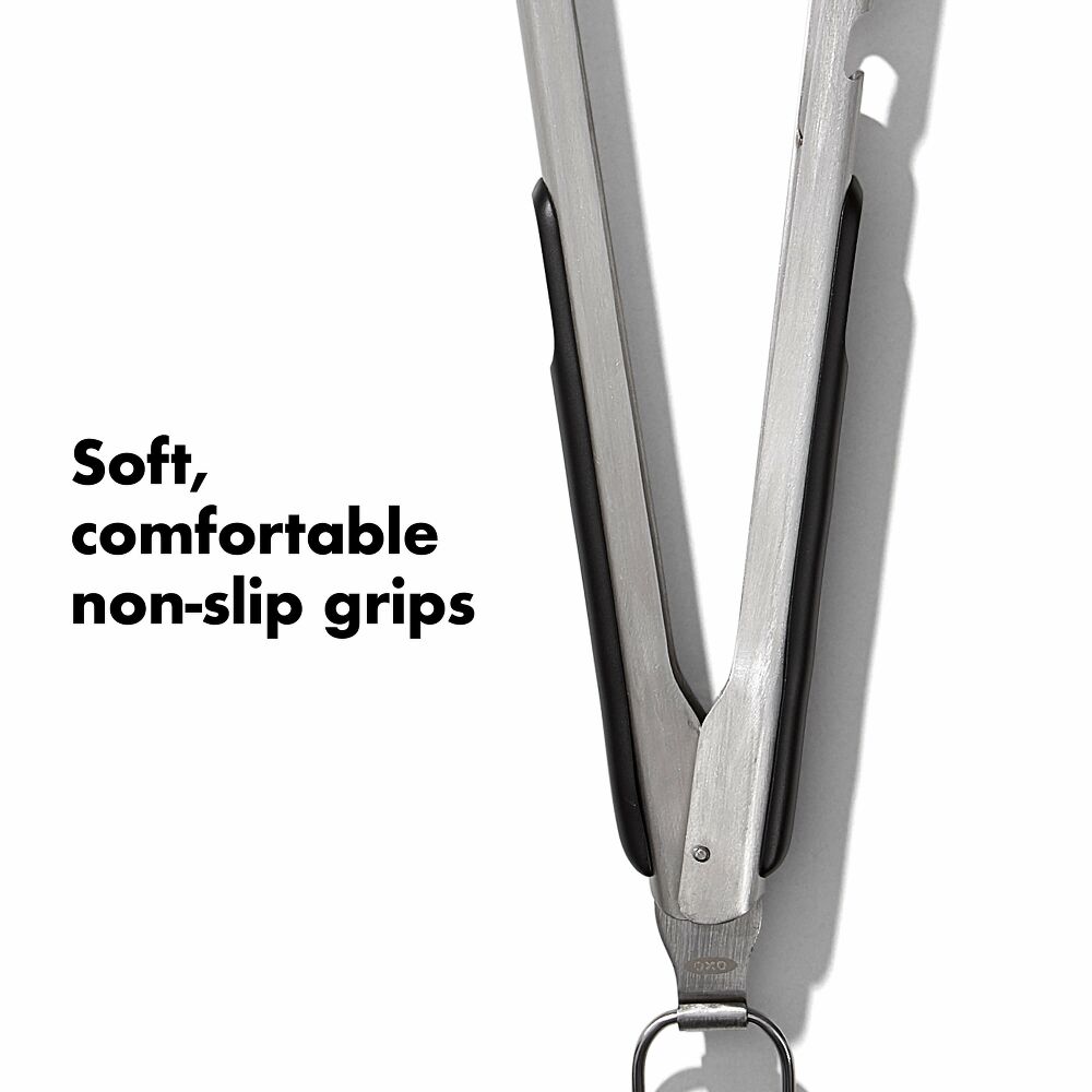 Grilling Tongs with Built-In Bottle Opener Y5