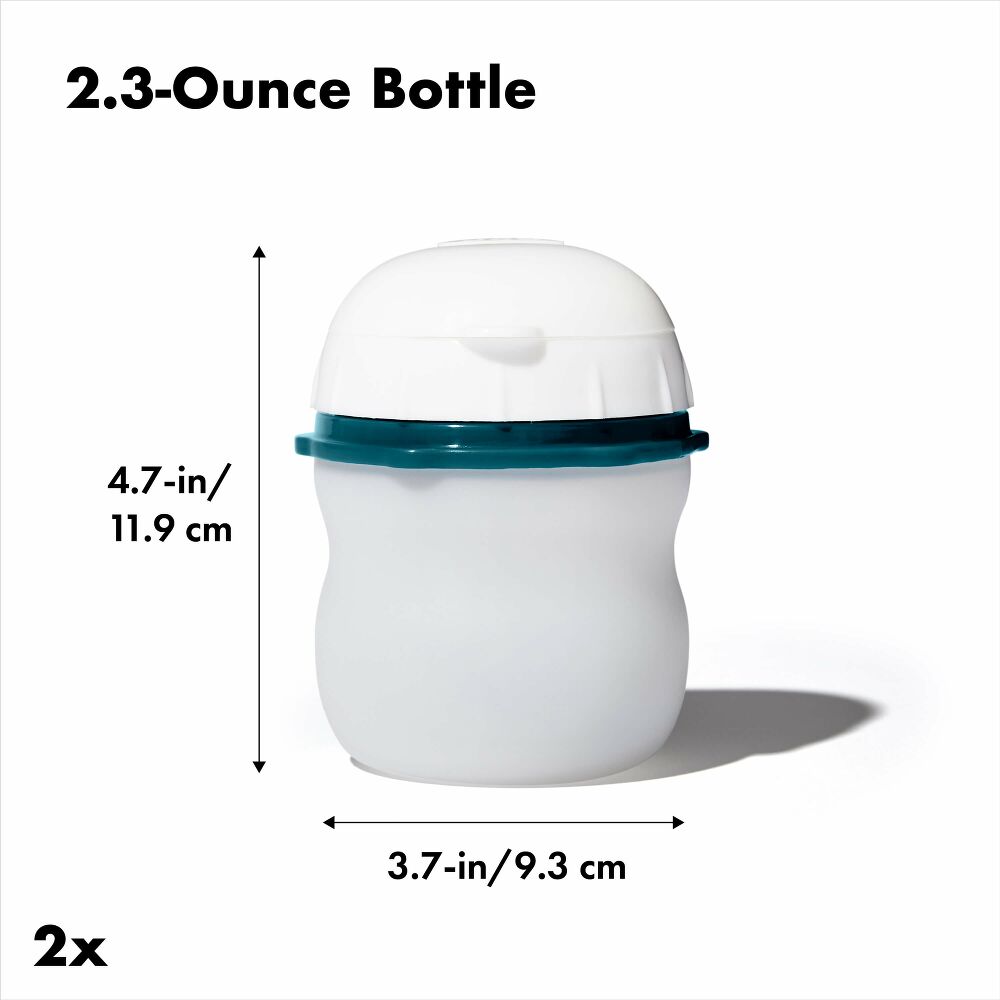 Prep & Go Silicone Squeeze Bottle - 2 Pack I2