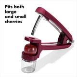 OXO Good Grips Cherry & Olive Pitter - Beet X1