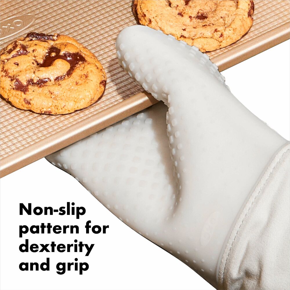 Silicone Oven Mitt - Oat L5