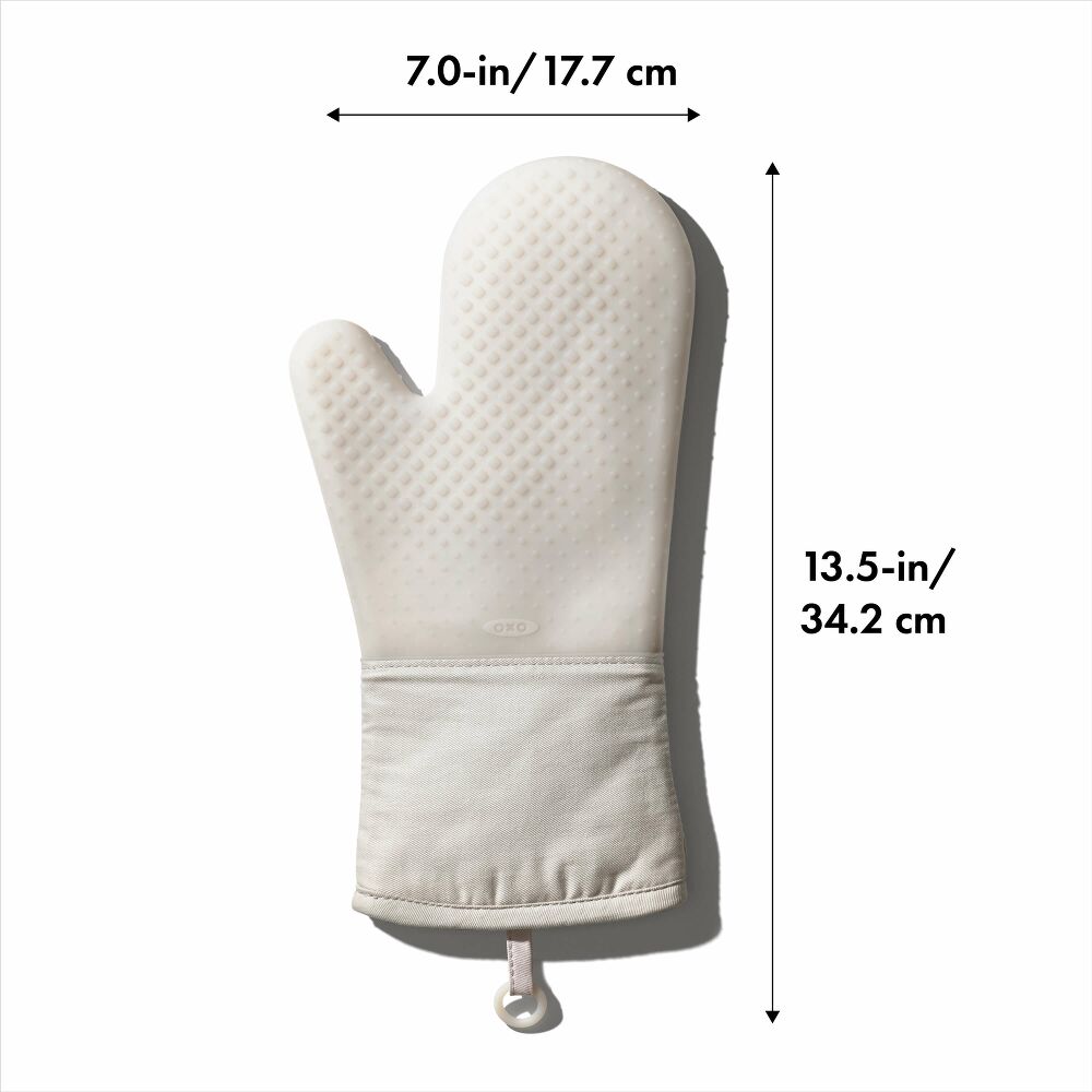Silicone Oven Mitt - Oat L5