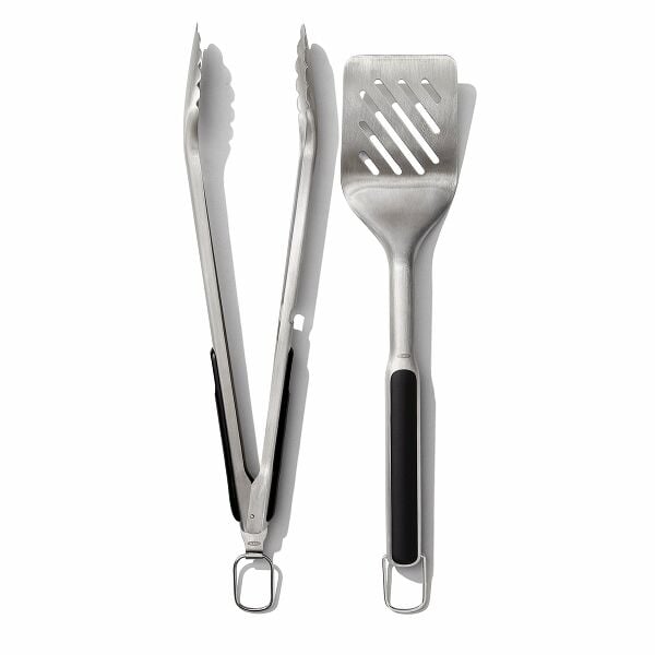 OXO Good Grips Grilling Turner and Tongs Set Y2