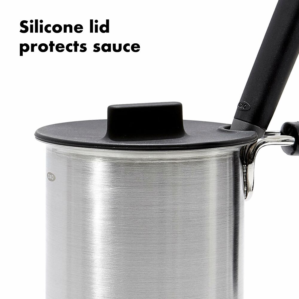 Grilling Basting Pot and Brush Set P0