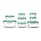 16 Piece Glass Smart Seal Everyday Container Set D1