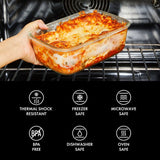 16 Piece Glass Smart Seal Everyday Container Set D1