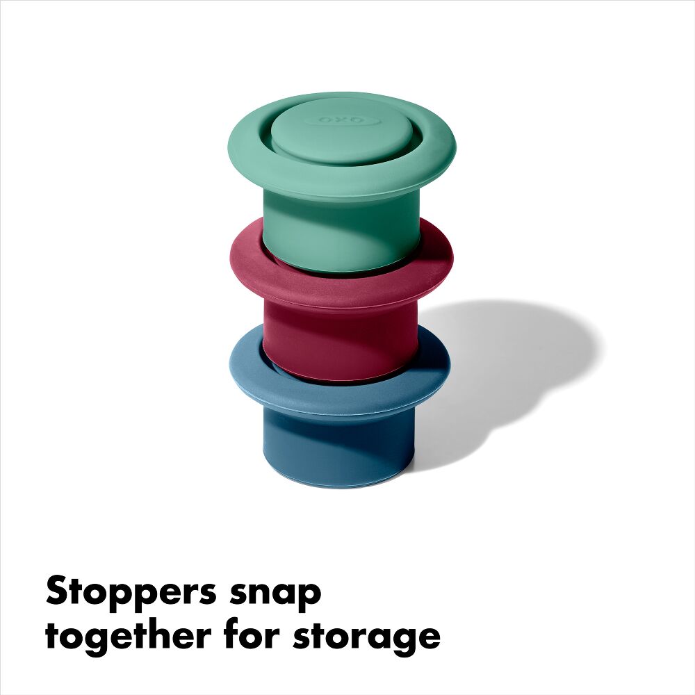OXO Good Grips Silicone Wine Stoppers N5