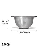 5 Qt Stainless Steel Colander C8