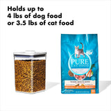 OXO Good Grips Pet POP Container – 4.4 Qt/4.2 L with Scoop F7