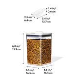 OXO Good Grips Pet POP Container – 4.4 Qt/4.2 L with Scoop F7