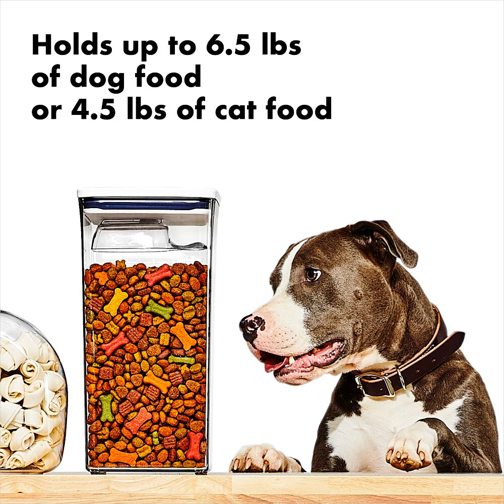 OXO Good Grips Pet POP Container – 6.0 Qt/5.7 L with Half Scoop K9