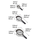 OXO Good Grips 3 Piece Strainer Set X8