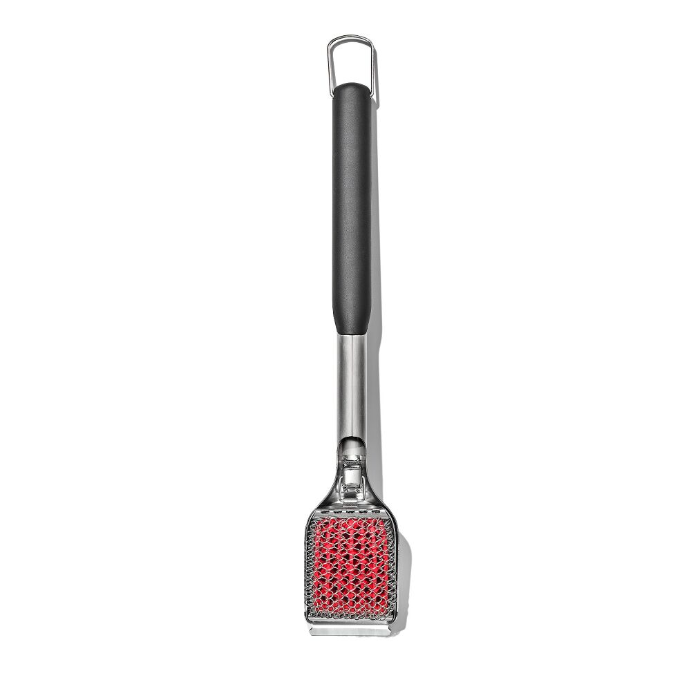 Coiled Grill Brush With Replaceable Head L7