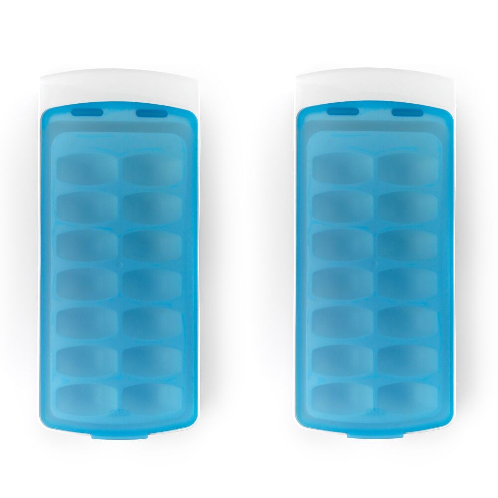 No-Spill Ice Cube Tray - 2 Pack R8