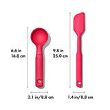 Silicone Cookie Scoop & Small Spatula Set P6
