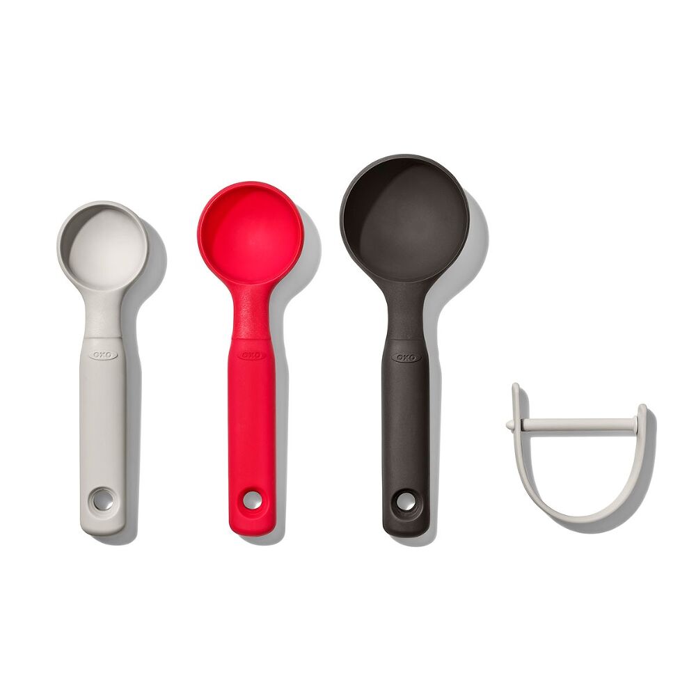 3-Piece Silicone Cookie Scoop Set Z2