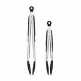 2-Piece Tongs with Nylon Heads Set E5