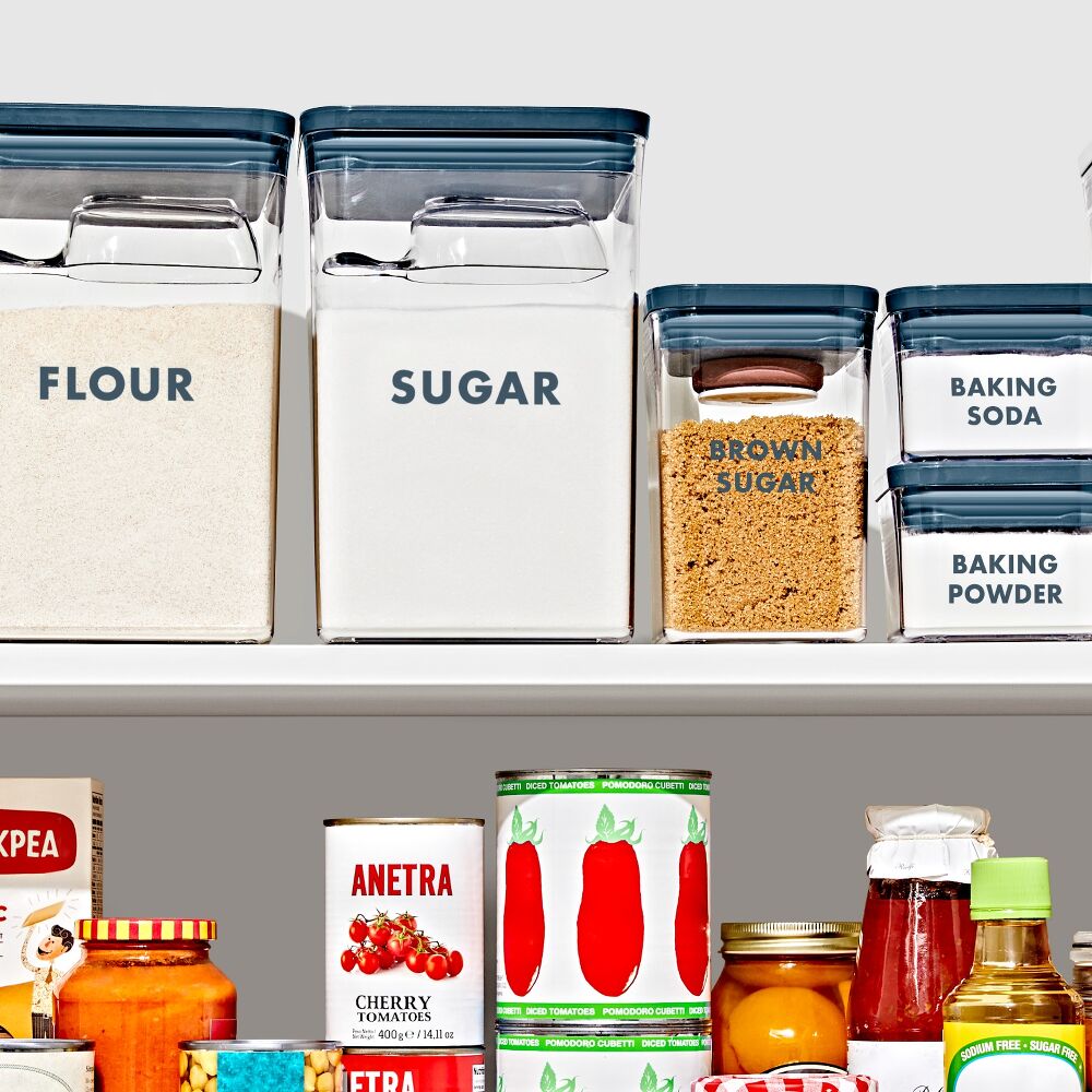 8-Piece Prelabeled Baking POP Container Set I9