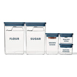 8-Piece Prelabeled Baking POP Container Set I9