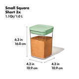 3-Piece POP Container Set with Mini Scoops B3