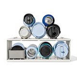 Water Bottle Organizer with Accessory Bin B0