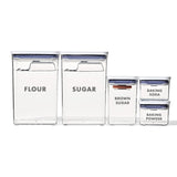 8-Piece Prelabeled Baking POP Container Set I9